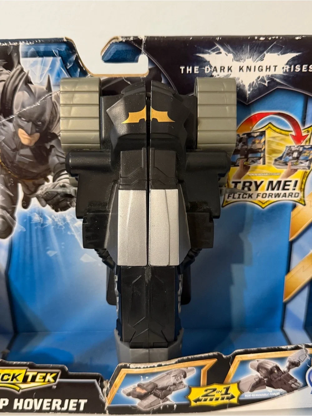 DC Comics The Dark Knight Rises QuickTek Gunship Hoverjet
